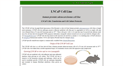 Desktop Screenshot of lncap.com